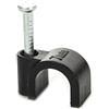 British General BG elettrico CCR7B/50-bg 7 mm tonde con gancetto, nero, bianco