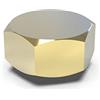 ABA Beul 20041.006.2 Tappo con Disco Esagonale e EPDM Filettatura Femmina 3/4 Ottone