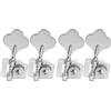 Musiclily Pro 4 in Linea Open Gear Meccaniche Basso Tuners Cromato | per Basso Elettrico Precision Jazz Bass