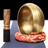 Rutaqian Campana tibetana, 9,5 cm, piccola campana tibetana per meditazione, con bacchetta, realizzata a mano, per yoga, meditazione, relax, attenzione (9,5 cm)