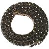 GALPADA Collana di Cristallo Strass Stile Hiphop Catena Lunga per Uomo Donna Uso Quotidiano Festa Club senza Piombo Nichel