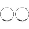ENTREPLATA Orecchini a cerchio in argento sterling 925 unisex per uomo donna ragazza ragazzo orecchini etnici anelli tribali modello 5 Bali 20 mm.