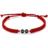 KWCLTH Bracciali di proiezione personalizzati con 2 immagini all'interno Bracciali personalizzati Regalo commemorativo per le donne