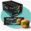 1 ATTIMO IN FORMA Pane Keto Protein Bun, 24 Panini Keto Proteici Low Carb, Pane Proteico con Semi di Sesamo, Senza Zuccheri Aggiunti, Prodotti Chetogenici Made in Italy, 1 ATTIMO IN FORMA