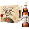 N'artigiana Birra Artigianale N'Artigiana Ambrata 33cl | Edizione Speciale 2500 Anni Neapolis | Birra Pale Ale Napoletana ad Alta Fermentazione | 5,8% Vol | Cassa da 12 Bottiglie