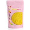 Honeyberry Zuccherini Decorativi per Dolci Naturali e Commestibili 200g - Codette di Zucchero Colorate Perfette per Decorare Torte, Biscotti e Dessert - Prodotto nell'UE - (Vermicelli Gialli)