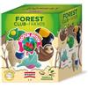 AREXONS - Forest Club & Friends Tropical Edition Set 5 Pezzi con Fragranza Vanilla Paradise Mix con Bradipo Camaleonte Tucano Alpaca Colibrì