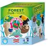 AREXONS - Forest Club & Friends Tropical Edition Set 5 Pezzi con Fragranza Blue Lagoon Include Bradipo Camaleonte Tucano Alpaca Colibrì