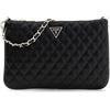 GUESS borsetta borsa per utensili Flat Pouch Black nero