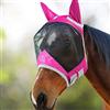 Harrison Howard CareMaster Pro Luminous Maschera anti-mosche per cavallo UV protezione con para orecchie (Cob (M), Rosa)