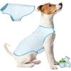 BiPawTi Gilet rinfrescante per cani, raffreddamento evaporativo per l'estate, in morbido tessuto traspirante, regolabile, con protezione UV, mantiene i cani freschi durante passeggiate, caccia e
