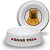 power gift SHAR PEI - Ciotola per cani in ABS, Ø 21 cm, ciotola antiscivolo per cani, ciotola per acqua, ciotola per animali domestici, adatta anche per dolcetti. Pratica, robusta e durevole.