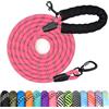 Wodondog Guinzaglio per cani, 1,2 m, 1,5 m, 2 m, 3 m, 5 m, 10 m, 15 m, 20 m, 30 m, con robusto guinzaglio imbottito, adatto per l'addestramento e le passeggiate, per cani di taglia piccola, media e grande
