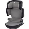 Bebeconfort Road Fix i-Size, Seggiolino Auto 15-36 kg, 3,5-12 anni (100-150 cm), Seggiolino Auto Isofix Pieghevole e Portatile da Viaggio, Leggero 4.4 kg, 14 Posizioni Poggiatesta, Grey Mist