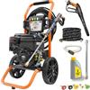 Waspper Idropulitrice a Benzina 220 Bar 3200 PSI, Motore Briggs & Stratton XR950 6.3 HP, Portata 14 L/min, Pompa Radiale in Ottone, Tubo 10 m, per Auto Giardino Agricoltura - GASPPER GP3300DA