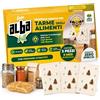 Albagarden Antitarme Alimentari, Trappole Adesive Farfalline Del Cibo Con Feromoni Attrattivi, Senza Insetticidi, Efficaci 3 Mesi, Protegge Dispensa Farina Pasta Riso