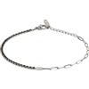 GM INDUSTRIE ITALIANE Srl ATELIER 149 BRACCIALE SEMI TENNIS PIETRE NERE