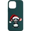 Christmas Animals Custodia per iPhone 13 Pro Max Topi natalizi/Babbo Natale topolino