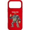 RANDOM ABSURDITY Custodia per iPhone 17 Pro Max Trash Titan 3000 Raccoon Junkyard Robot Pilot Fantastica e divertente opera d'arte