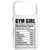 Funny Nutrition Facts Fitness Workout Custodia per iPhone 17 Pro Palestra Ragazza Fatti nutrizionali Allenamento Fitness Divertente