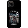 Night Rad Raccoon Co. Custodia per iPhone 11 Pro We Ride At Dawn Raccoon Triciclo City Rider