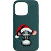 Christmas Animals Custodia per iPhone 13 Pro Topi natalizi/Babbo Natale topolino