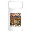 Atomic Gorilla Custodia per iPhone 17 Pro Max Nuovo Messico Acquerello Paesaggio Southwest Viaggi Design
