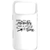 Fraxoweb Custodia per iPhone 17 Pro Max Even Miracles Take a Little Time Inspirational Love Citazione