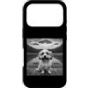 Maltipoo Puppy Lover PS Custodia per iPhone 17 Pro Divertente Maltipoo Selfie UFO Astronave Aliena Amante dei Cani