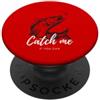 Comedy Fishing Design Company Pesca Design Prendetemi se potete PopSockets PopGrip Adesivo