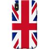 United Kingdom Men Women Custodia per iPhone X/XS Bandiera Union Jack Inghilterra Gran Bretagna Britannica
