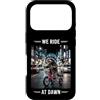 Night Rad Raccoon Co. Custodia per iPhone 17 Pro We Ride At Dawn Raccoon Triciclo City Rider