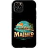 Marshall Islands Souvenir Gift Custodia per iPhone 11 Pro Vintage Majuro Isole Marshall viaggio punto di riferimento regalo