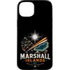 Marshall Islands Souvenir Gift Custodia per iPhone 15 Plus Souvenir da viaggio vintage delle Isole Marshall