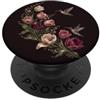 Hummingbird Apparel For Kids and Adults Tulipani Colibrì Floreale Botanico Primavera Garden PopSockets PopGrip Adesivo