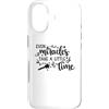 Fraxoweb Custodia per iPhone 17 Even Miracles Take a Little Time Inspirational Love Citazione