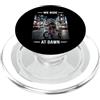 Night Rad Raccoon Co. We Ride At Dawn Raccoon Triciclo City Rider PopSockets PopGrip per MagSafe