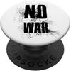 Love Peace Harmony Designs NO WAR Stop War Peace PopSockets PopGrip Adesivo