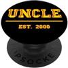 Uncle Est. 2000 Softball Baseball Uncles Zio di Softball Dal 2000 Festa Compleanno dello Zio Vintage PopSockets PopGrip Adesivo