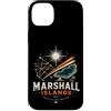 Marshall Islands Souvenir Gift Custodia per iPhone 14 Plus Souvenir da viaggio vintage delle Isole Marshall