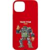 RANDOM ABSURDITY Custodia per iPhone 15 Plus Trash Titan 3000 Raccoon Junkyard Robot Pilot Fantastica e divertente opera d'arte