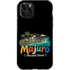 Marshall Islands Souvenir Gift Custodia per iPhone 11 Pro Regalo disegnato a mano del punto di riferimento di viaggio delle Isole Marshall Majuro