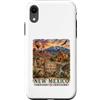 Atomic Gorilla Custodia per iPhone XR Nuovo Messico Acquerello Paesaggio Southwest Viaggi Design