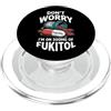 Funny Saying & Funny Designs Don't Worry (I'm On 500mg Of Fukitol) - Divertente detto novità PopSockets PopGrip per MagSafe