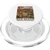 Atomic Gorilla Nuovo Messico Acquerello Paesaggio Southwest Viaggi Design PopSockets PopGrip per MagSafe
