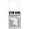 Funny Nutrition Facts Fitness Workout Custodia per iPhone 15 Pro Palestra Ragazza Fatti nutrizionali Allenamento Fitness Divertente