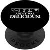Funny Math Teacher Algebra Geometry Gift Imaginary Pi Delicious Matematica Formula Algebra Calcolo Insegnante PopSockets PopGrip Adesivo