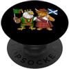 Zambia Scotland Heritage Bandiera Scozia Zambia Radici scozzese-zambiane Eredità PopSockets PopGrip Adesivo