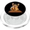 InGENIUS: magliette e regali divertenti Meme divertente: una mamma amante dei cani con un chihuahua PopSockets PopGrip per MagSafe