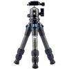 SIRUI Treppiede per Fotocamera in Carbonio AM-223, Mini Treppiede Compatto con Testa a Sfera B-00K a 360°, Piastra a Sgancio Rapido, Carico Massimo 15kg, Altezza Massima 43cm, Altezza Piegata 29cm